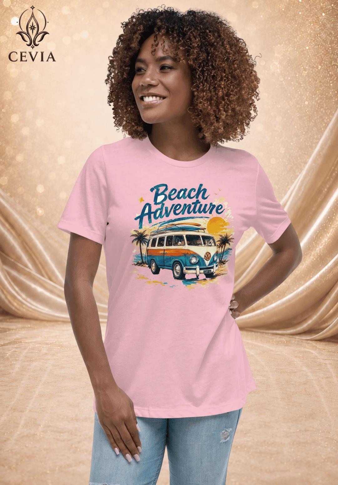 The Beach Adventure Graphic Tee - CEVIA