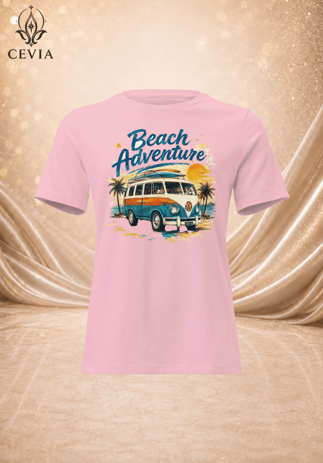The Beach Adventure Graphic Tee - CEVIA
