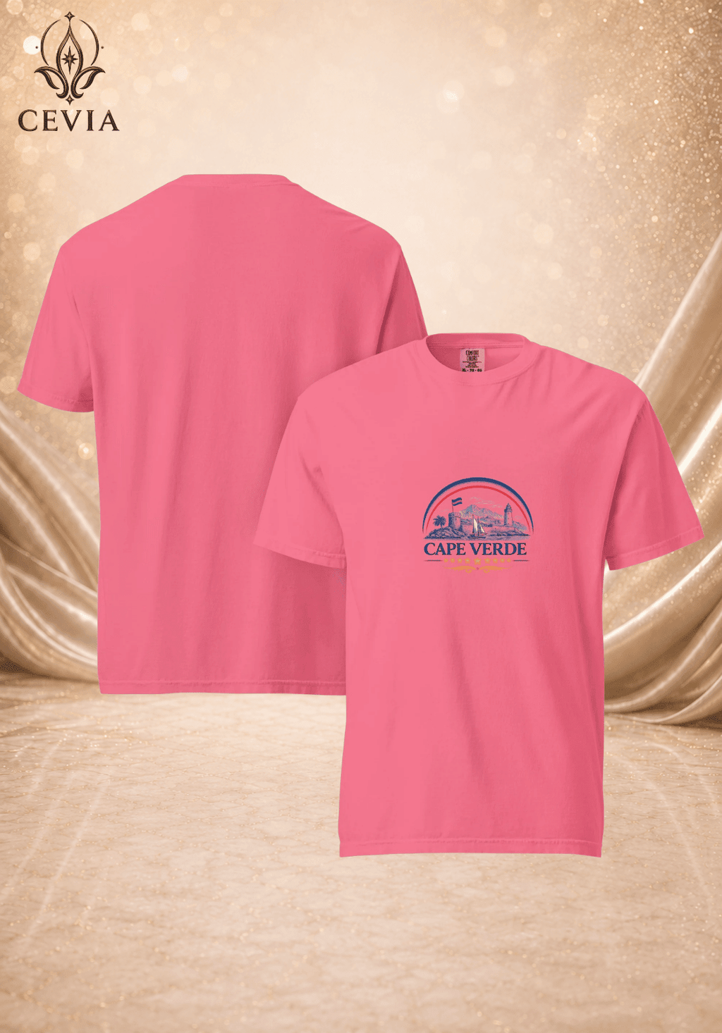 The Cape Verde Supporter Graphic Tee - CEVIA