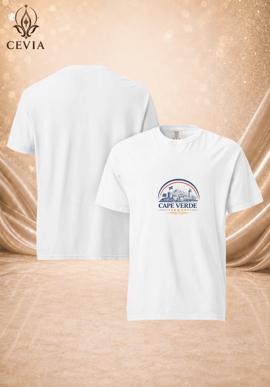 The Cape Verde Supporter Graphic Tee - CEVIA