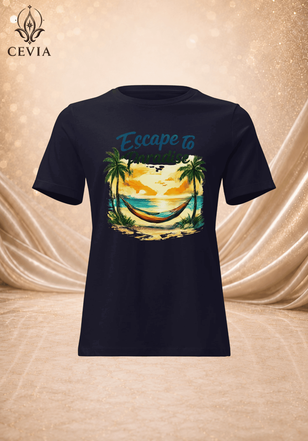 The Escape to Paradise Graphic Tee - CEVIA