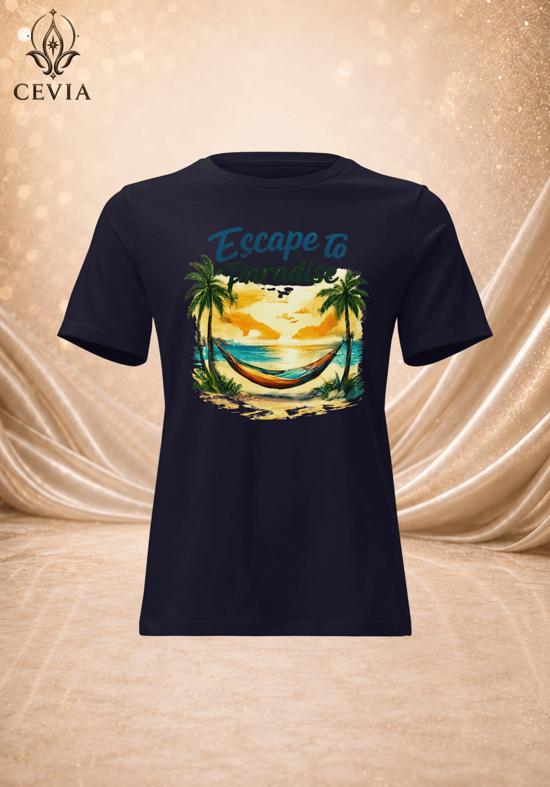 The Escape to Paradise Graphic Tee - CEVIA
