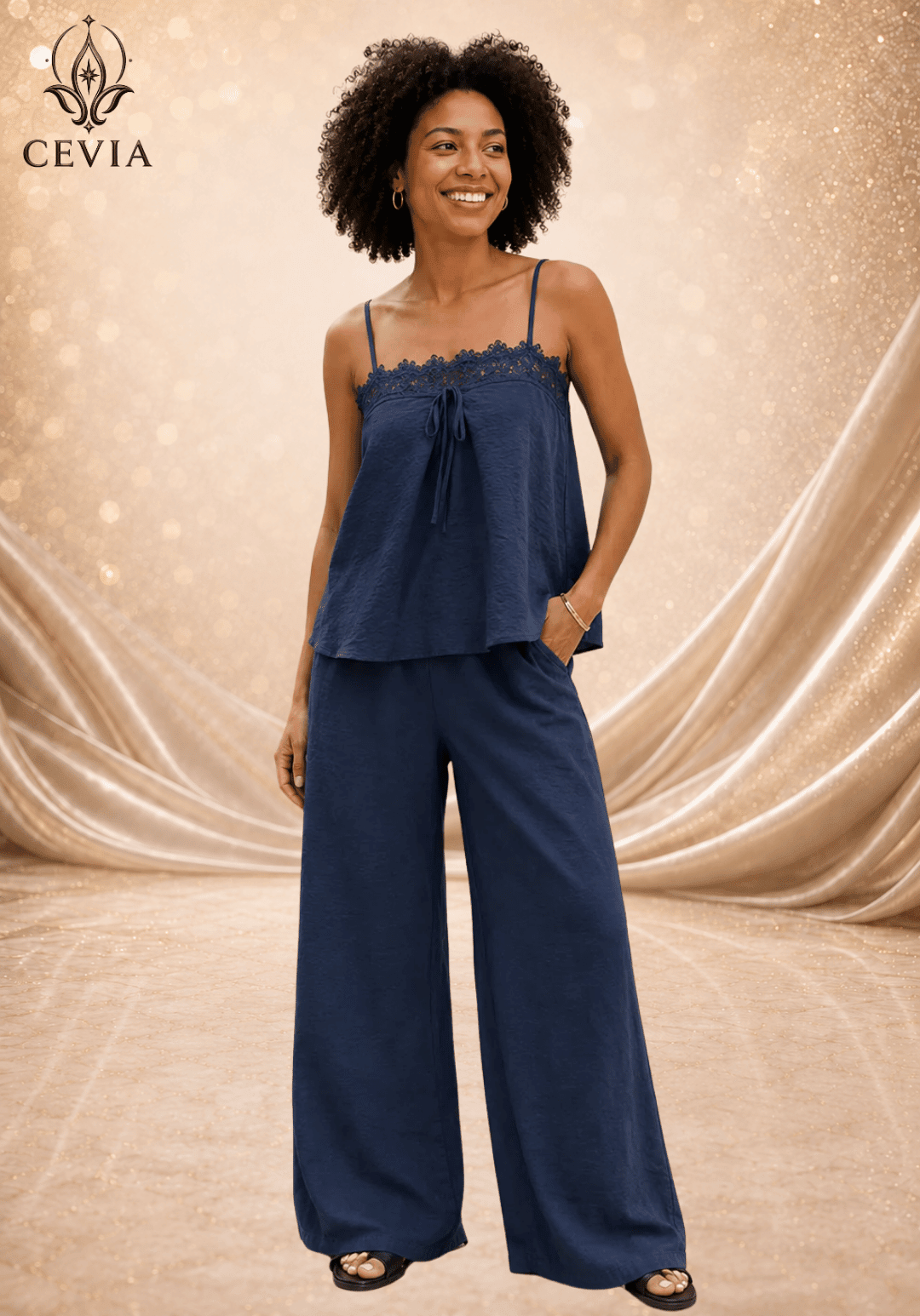 The Garden Tranquility Two-Piece Set - CEVIA