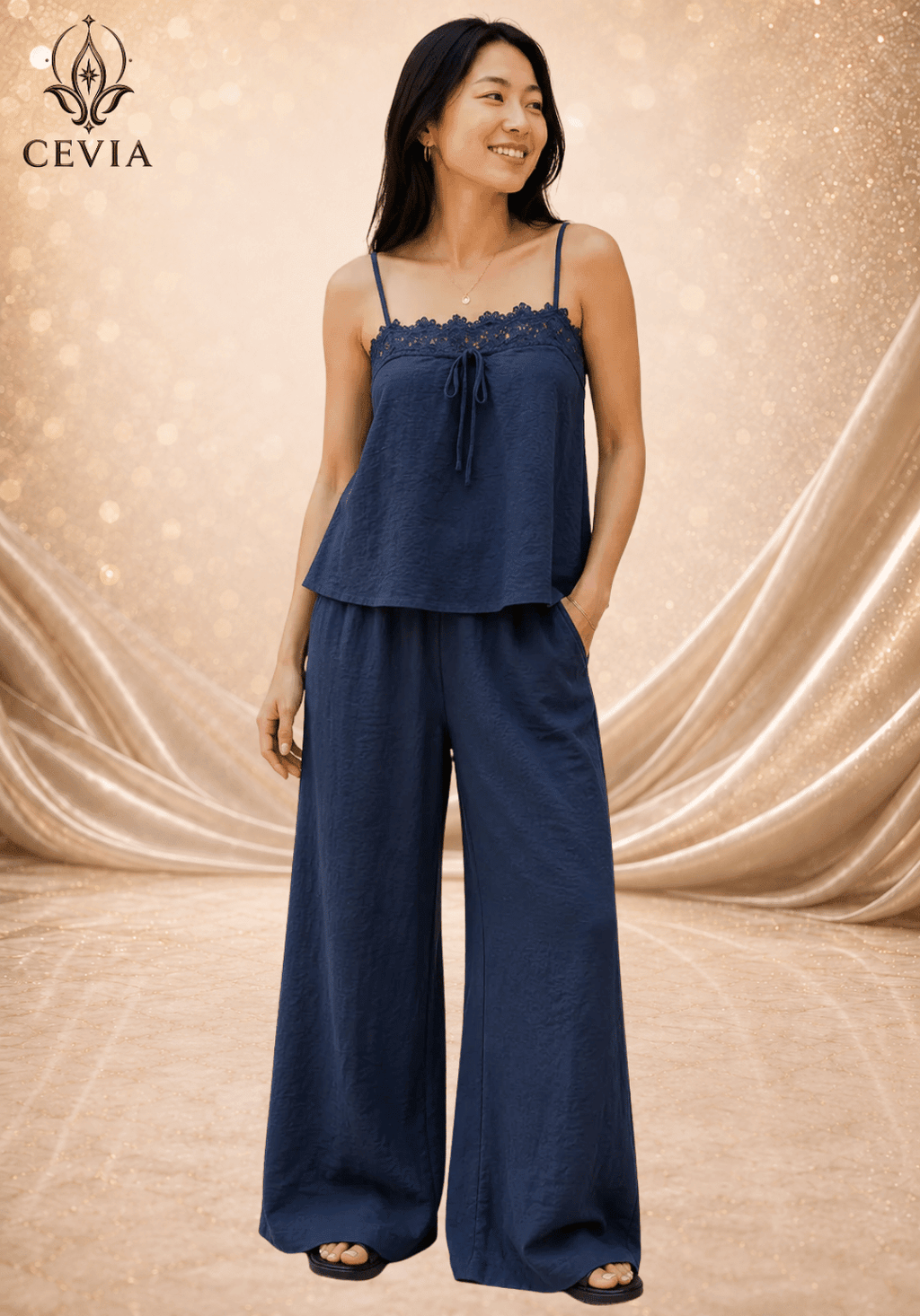 The Garden Tranquility Two-Piece Set - CEVIA