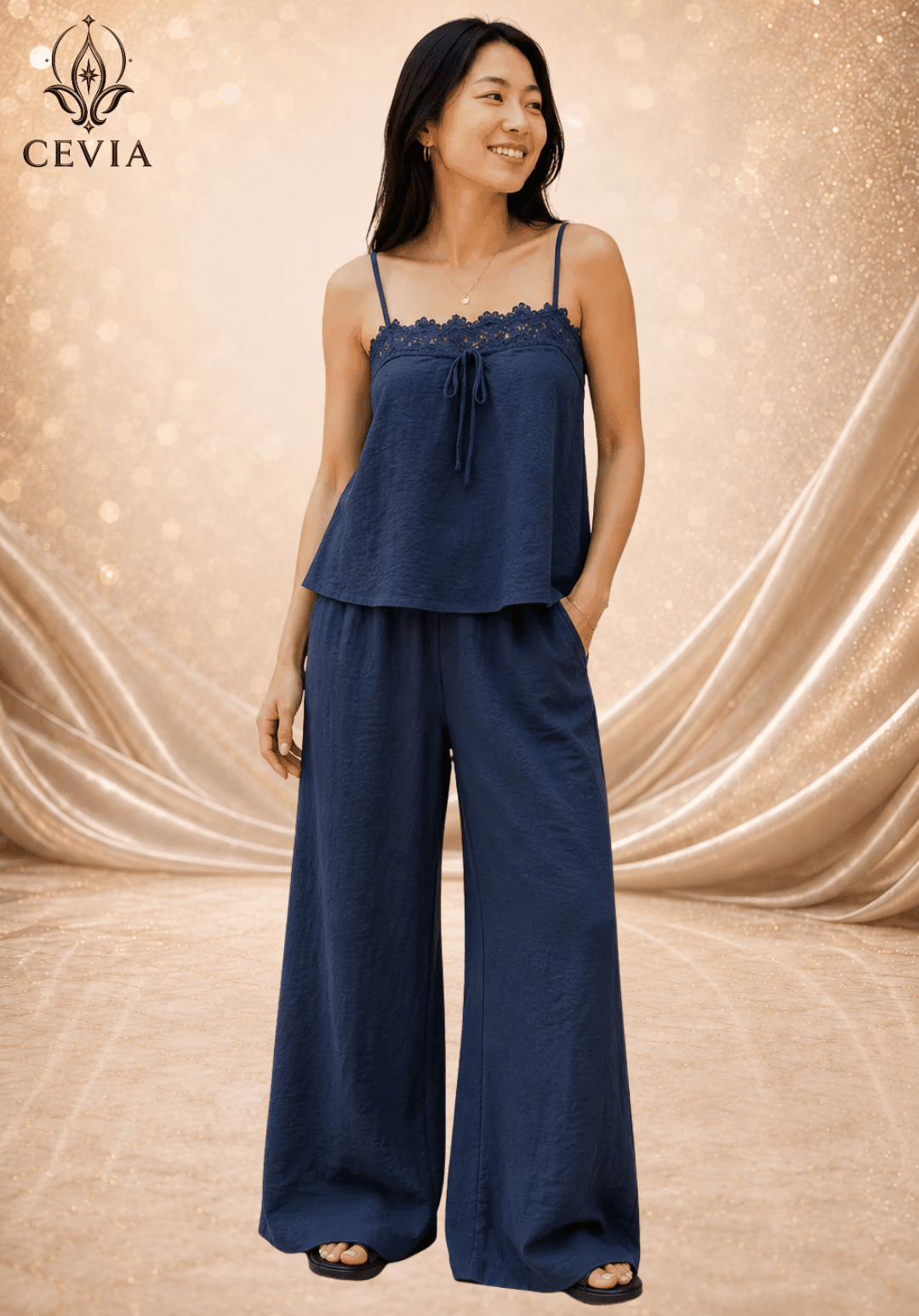 The Garden Tranquility Two-Piece Set - CEVIA