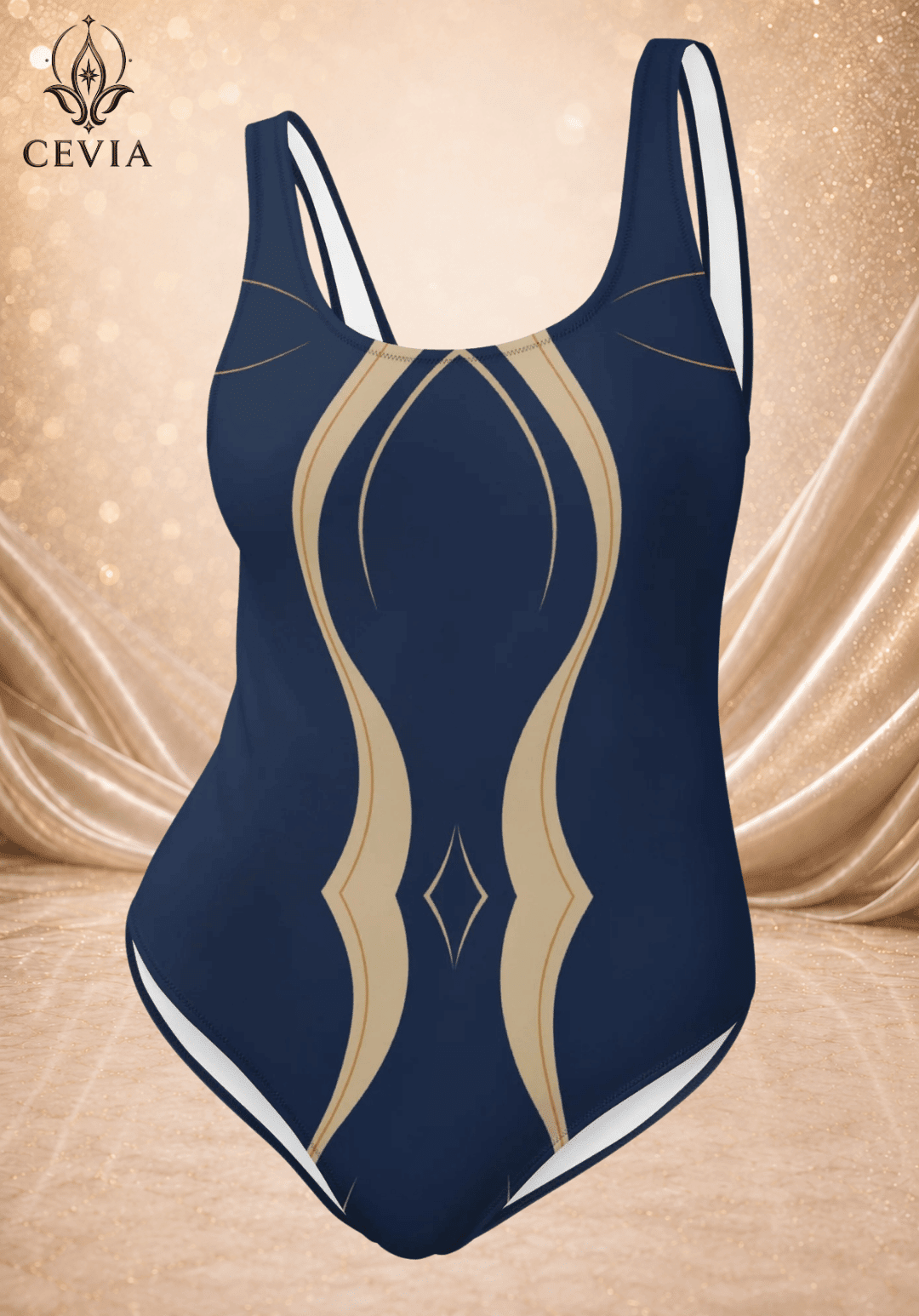 The Gilded Current One-Piece Swimsuit - CEVIA
