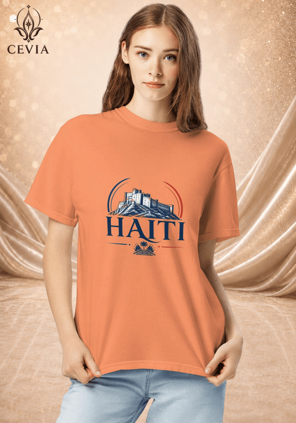 The Haiti Supporter Graphic Tee - CEVIA