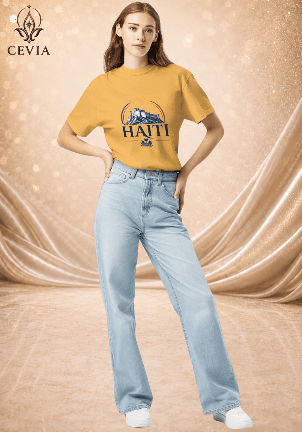 The Haiti Supporter Graphic Tee - CEVIA