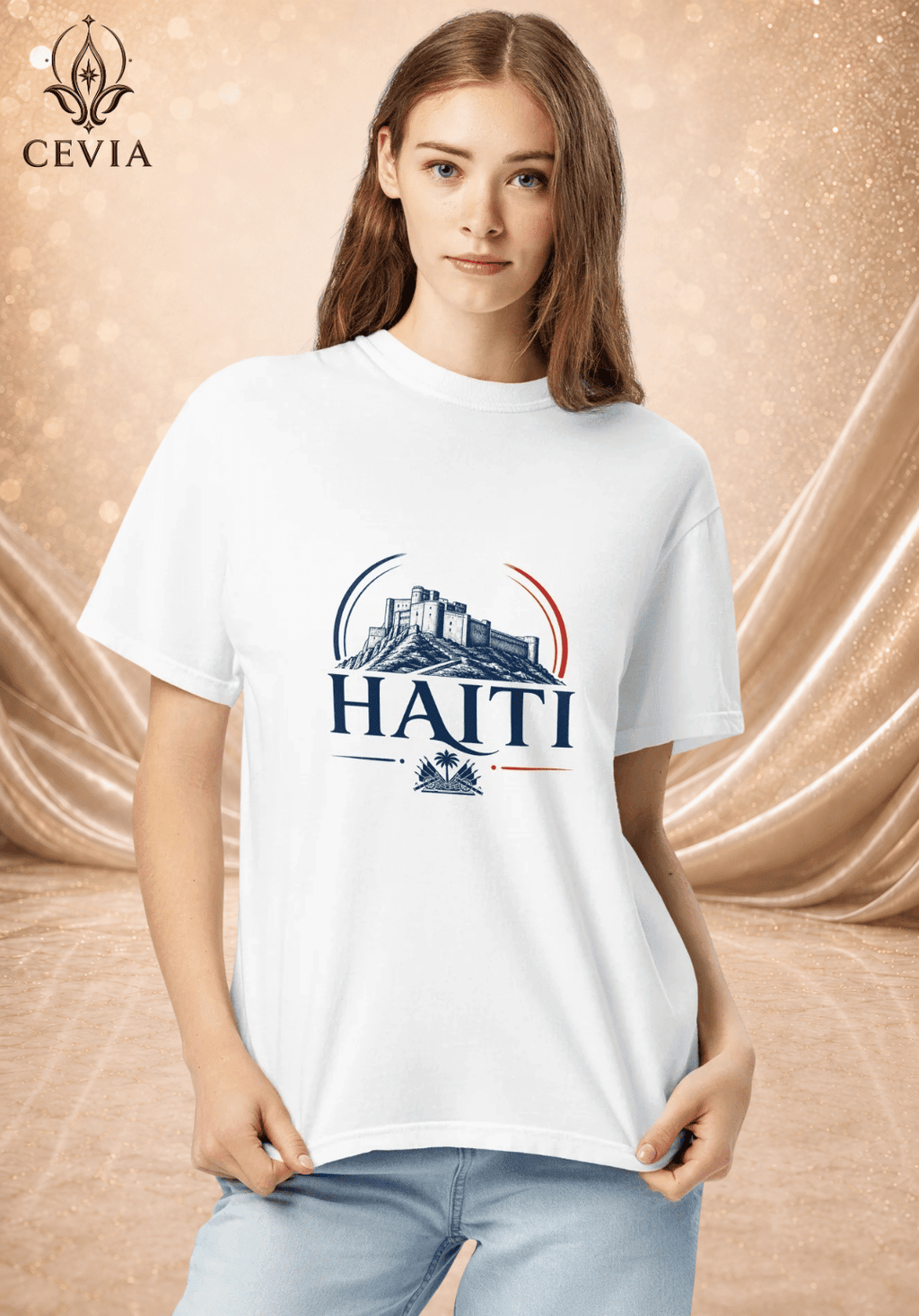 The Haiti Supporter Graphic Tee - CEVIA