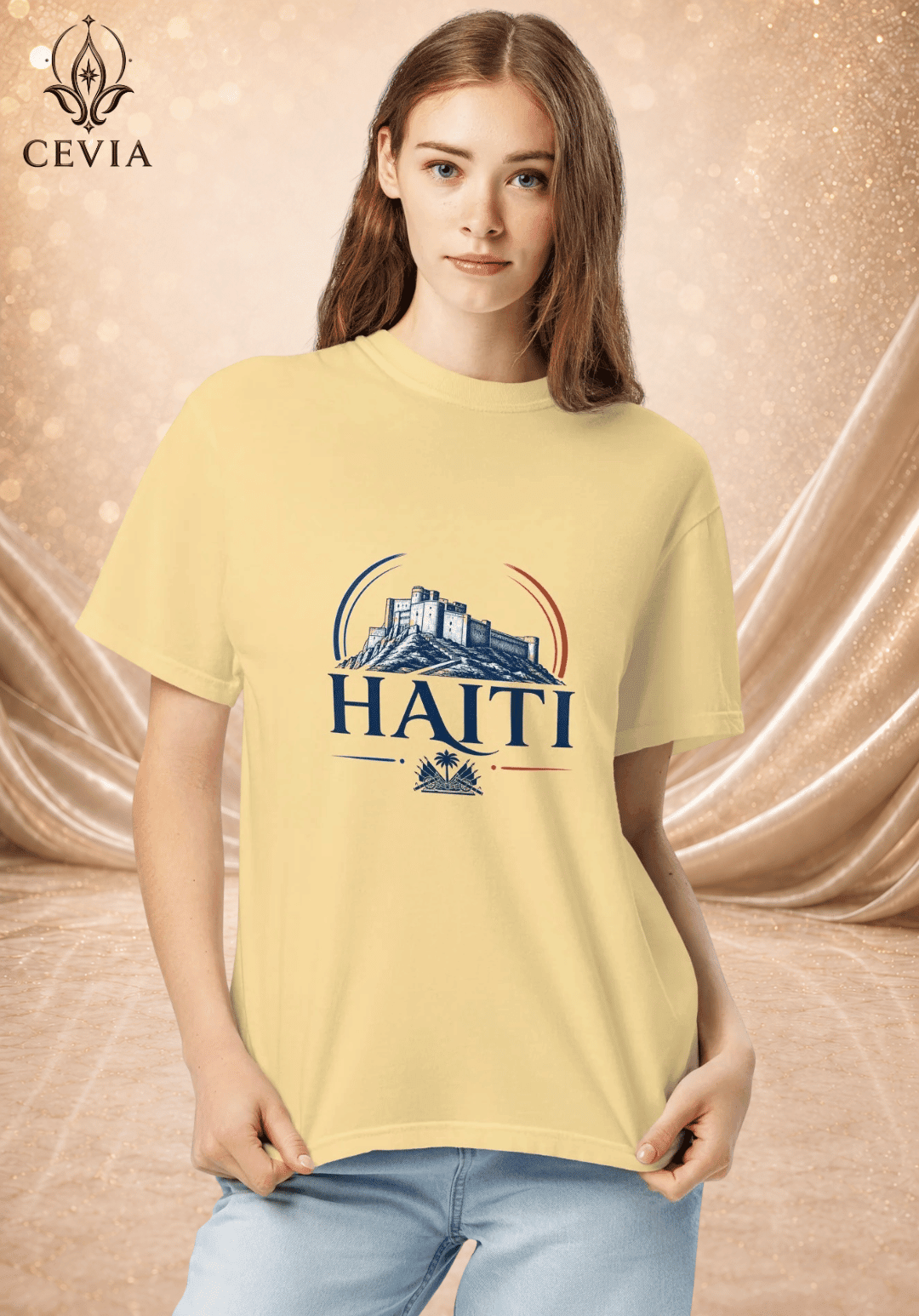 The Haiti Supporter Graphic Tee - CEVIA