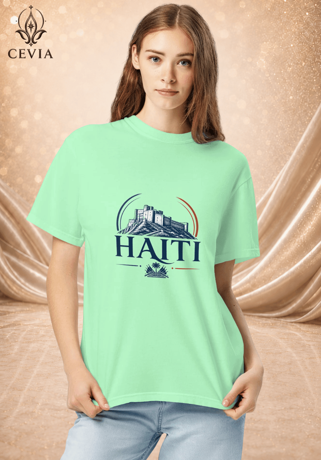 The Haiti Supporter Graphic Tee - CEVIA