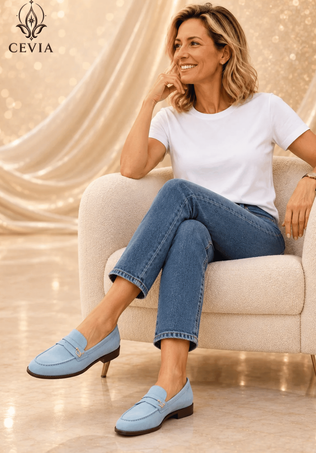 The Heritage Suede Loafers - CEVIA