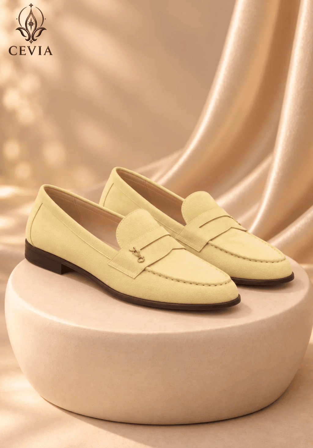 The Heritage Suede Loafers - CEVIA