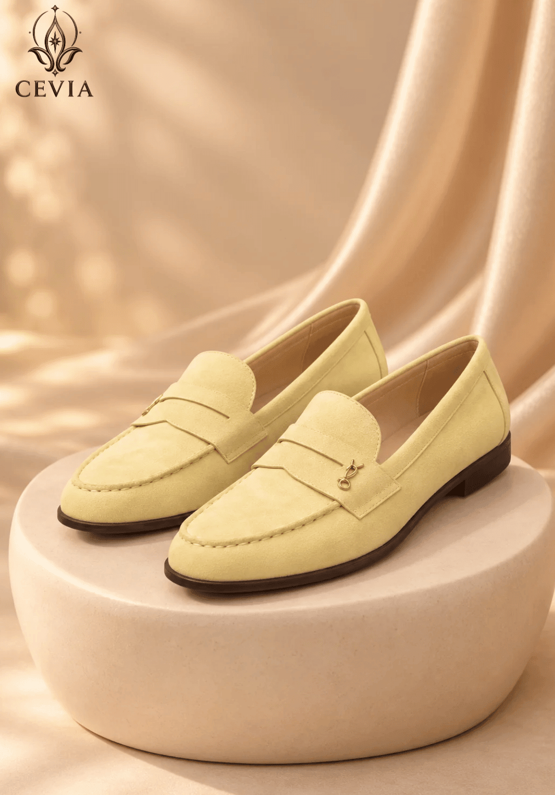 The Heritage Suede Loafers - CEVIA