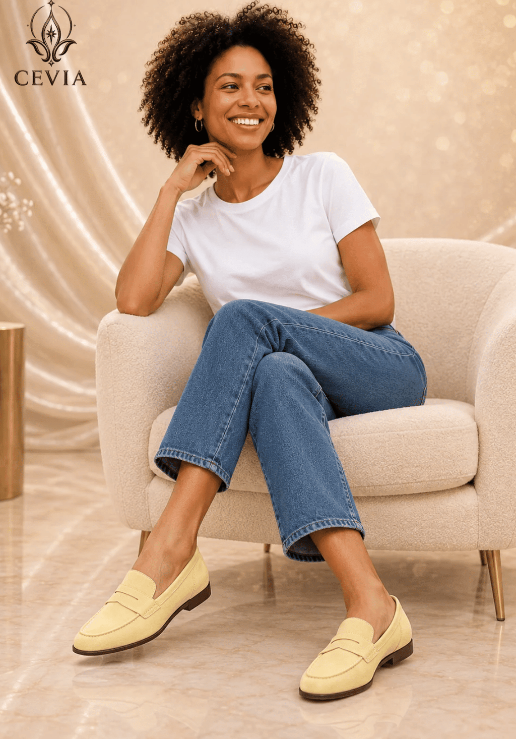 The Heritage Suede Loafers - CEVIA