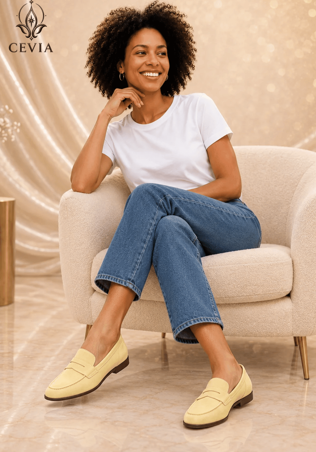 The Heritage Suede Loafers - CEVIA