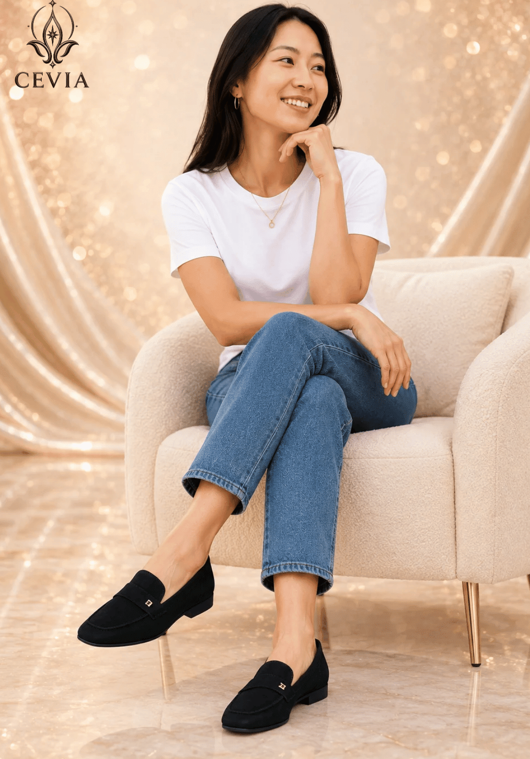 The Heritage Suede Loafers - CEVIA