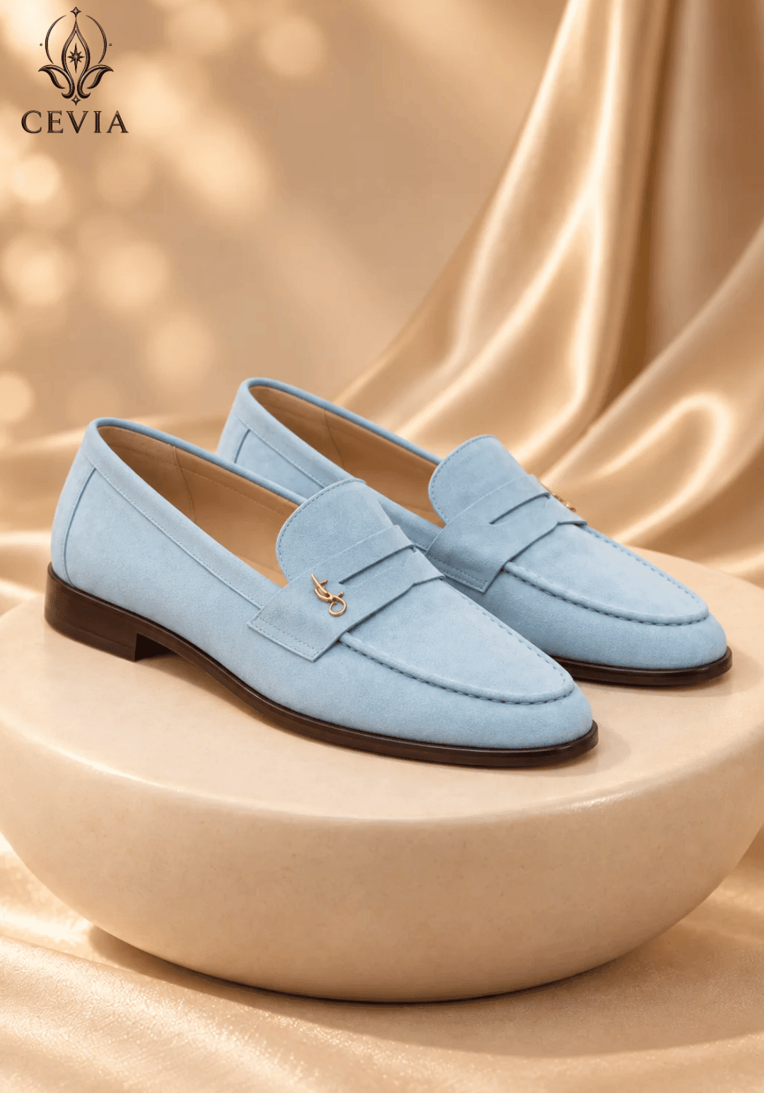 The Heritage Suede Loafers - CEVIA