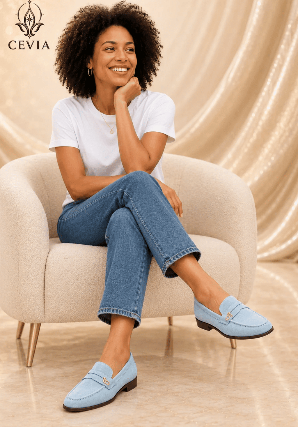 The Heritage Suede Loafers - CEVIA