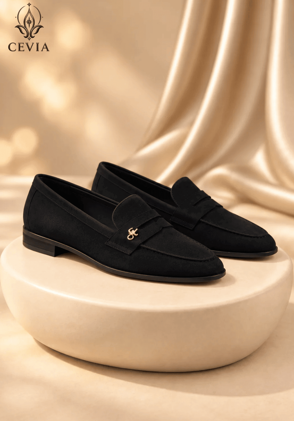 The Heritage Suede Loafers - CEVIA