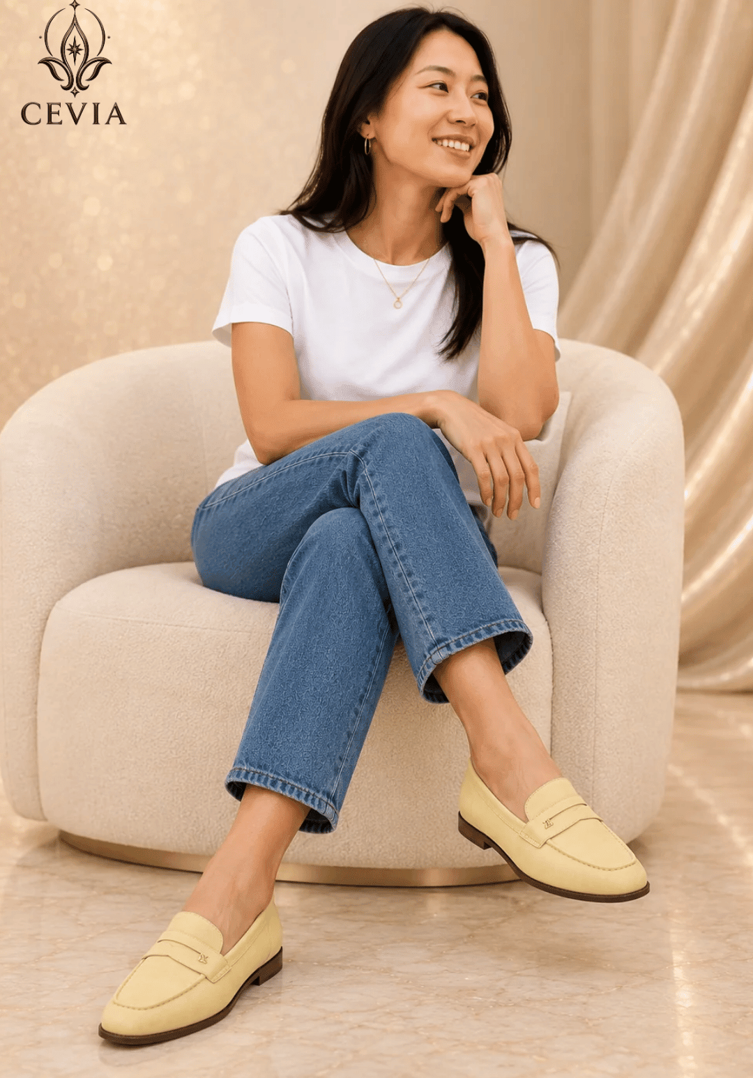 The Heritage Suede Loafers - CEVIA