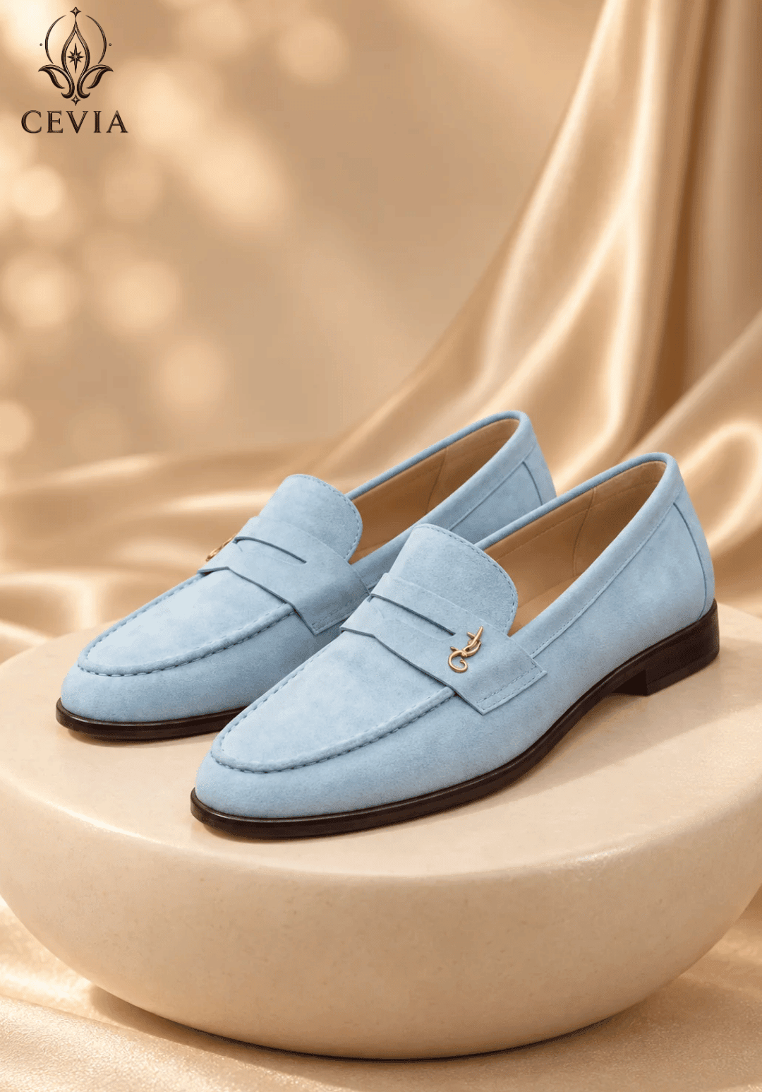 The Heritage Suede Loafers - CEVIA