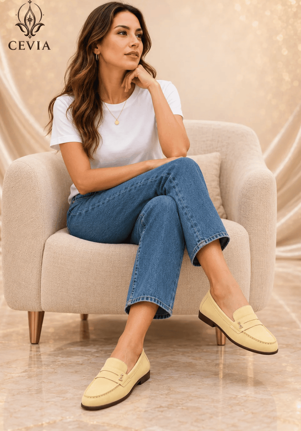 The Heritage Suede Loafers - CEVIA