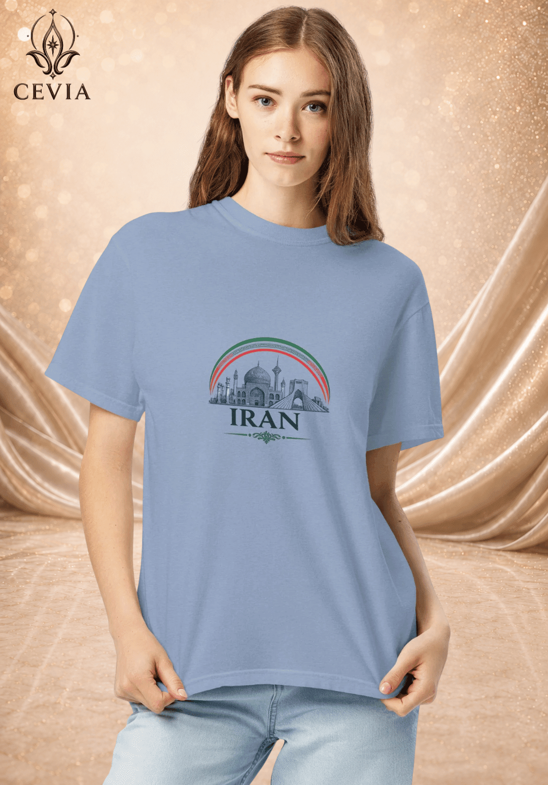 The Iran Supporter Graphic Tee - CEVIA
