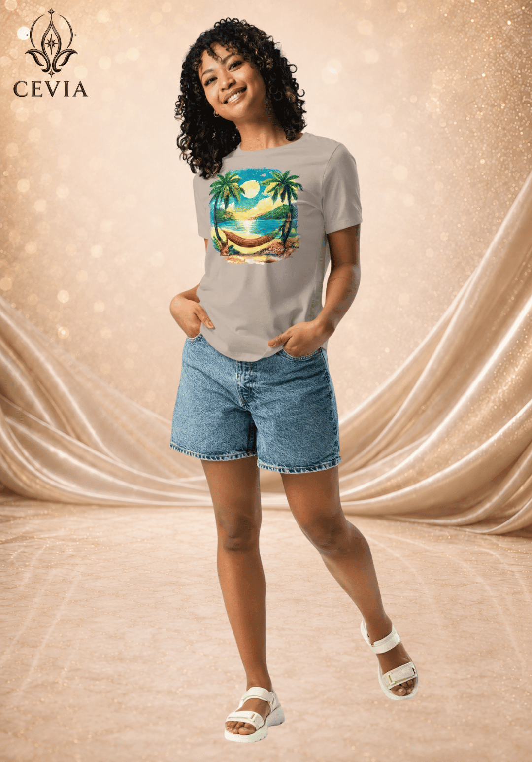 The Island Reverie Graphic Tee - CEVIA