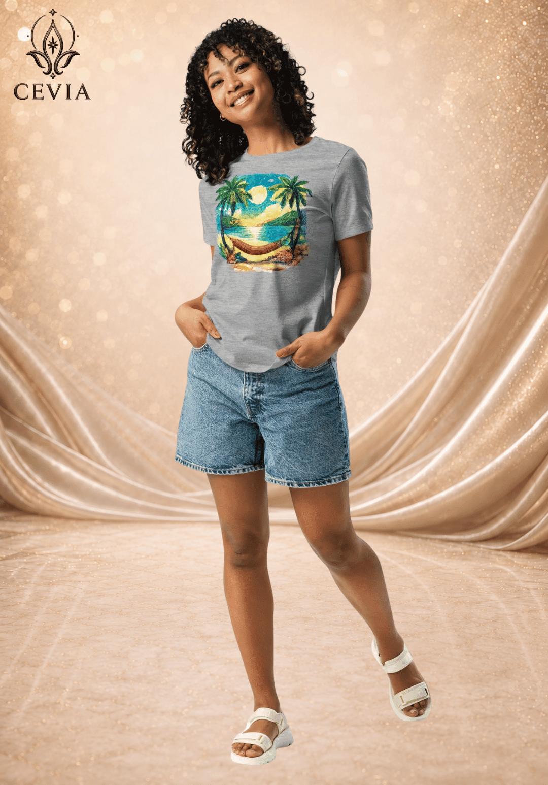 The Island Reverie Graphic Tee - CEVIA