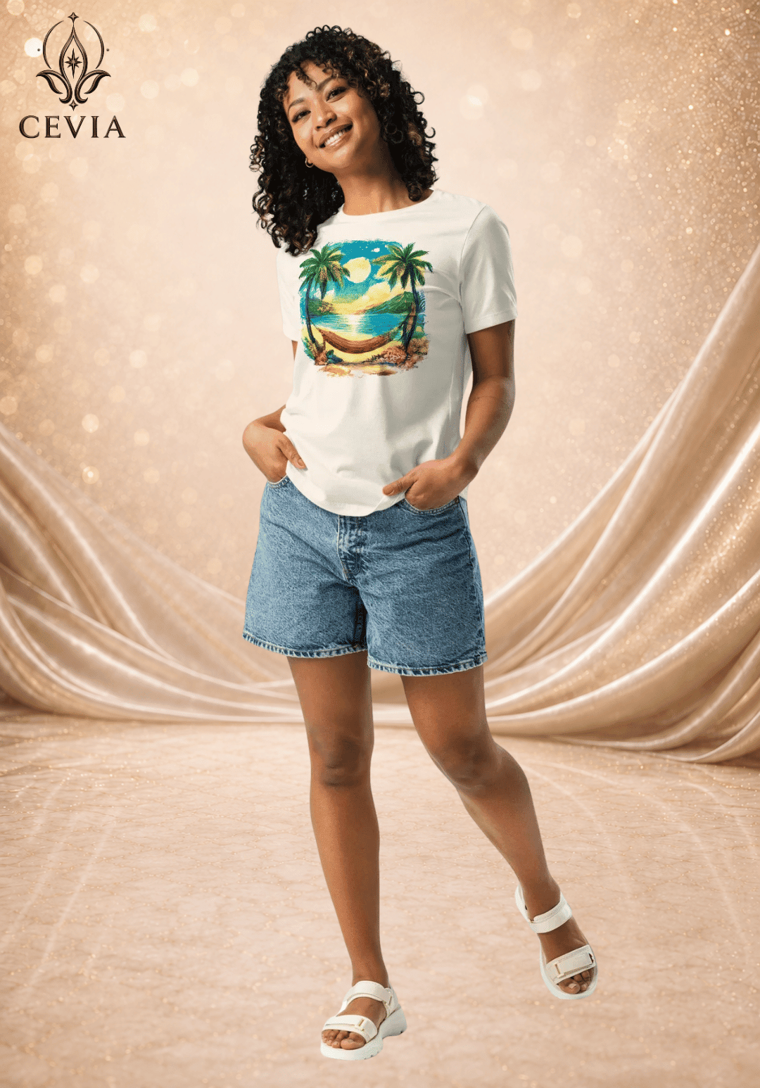 The Island Reverie Graphic Tee - CEVIA