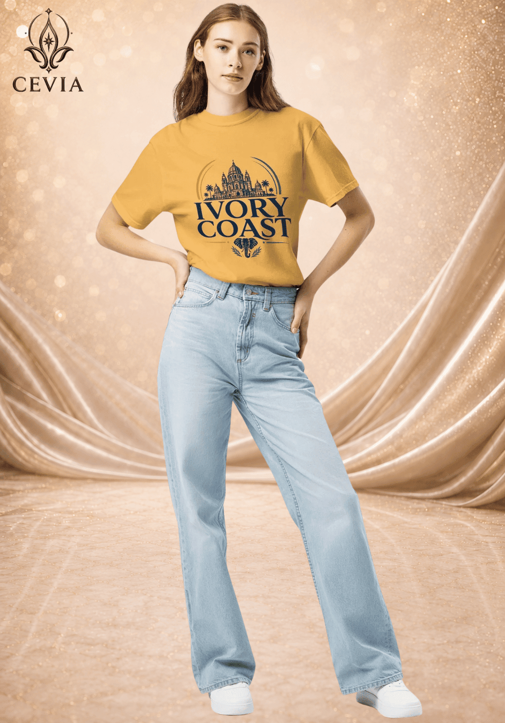 The Ivory Coast Supporter Graphic Tee - CEVIA