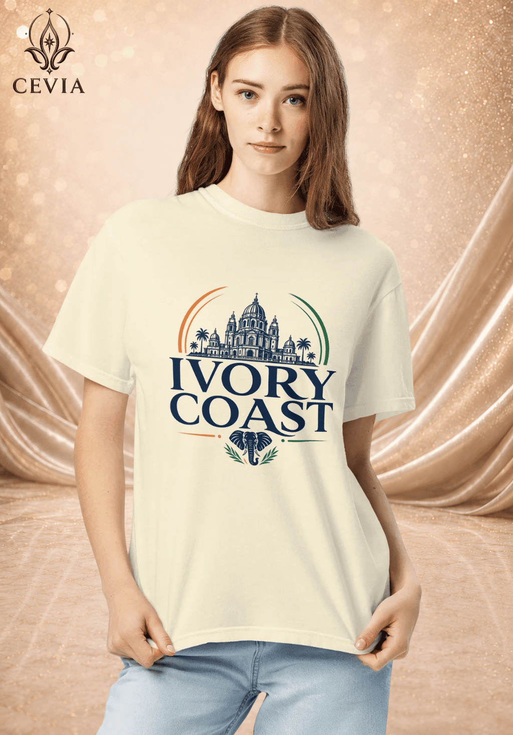 The Ivory Coast Supporter Graphic Tee - CEVIA