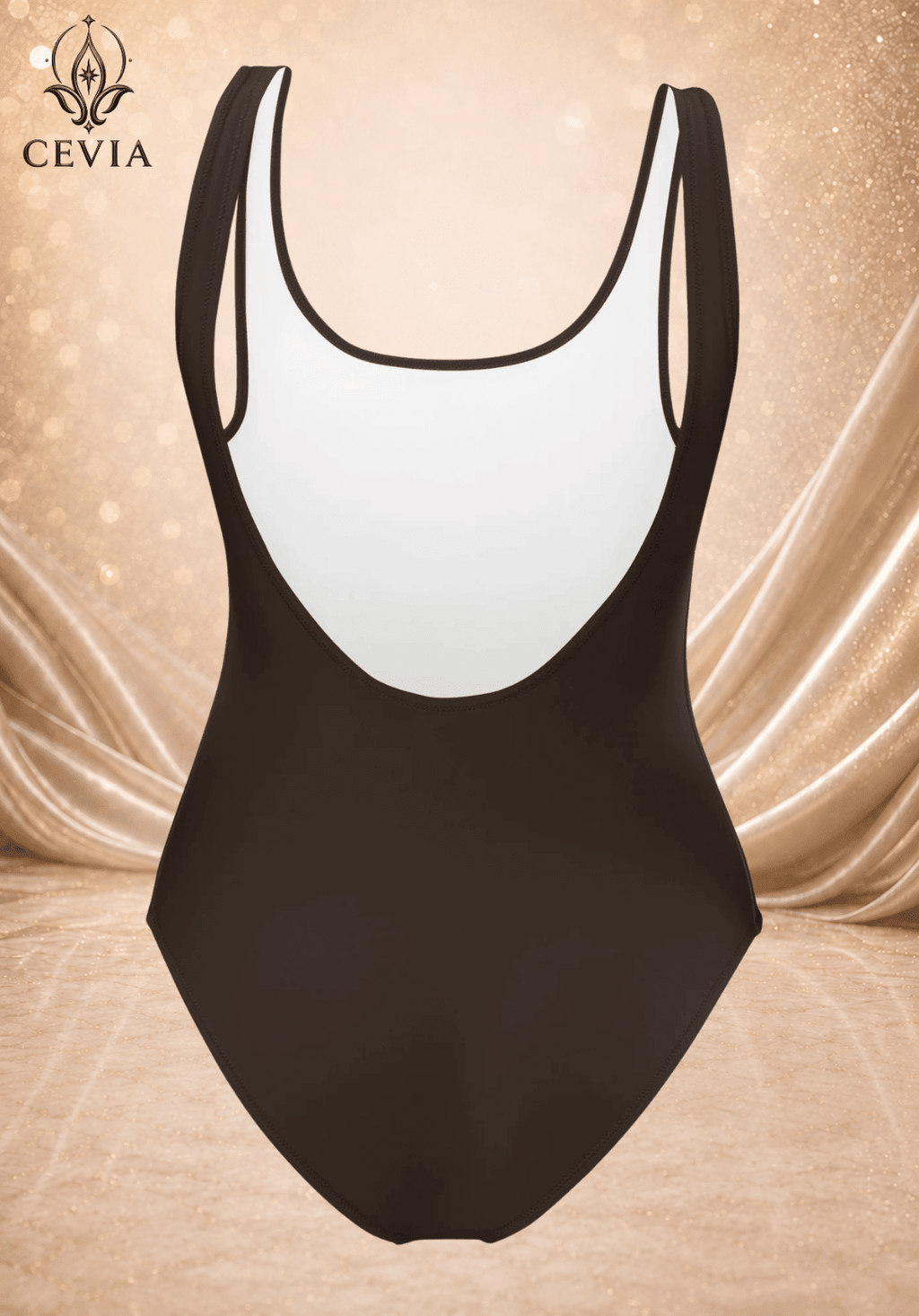The Mocha Stardust One-Piece Swimsuit - CEVIA