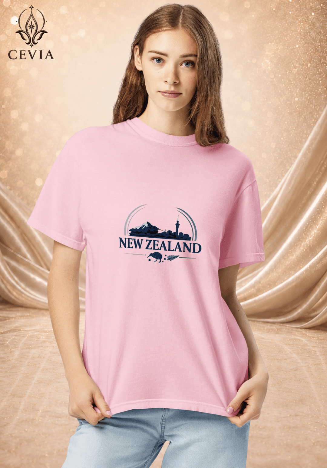 The New Zealand Supporter Graphic Tee - CEVIA