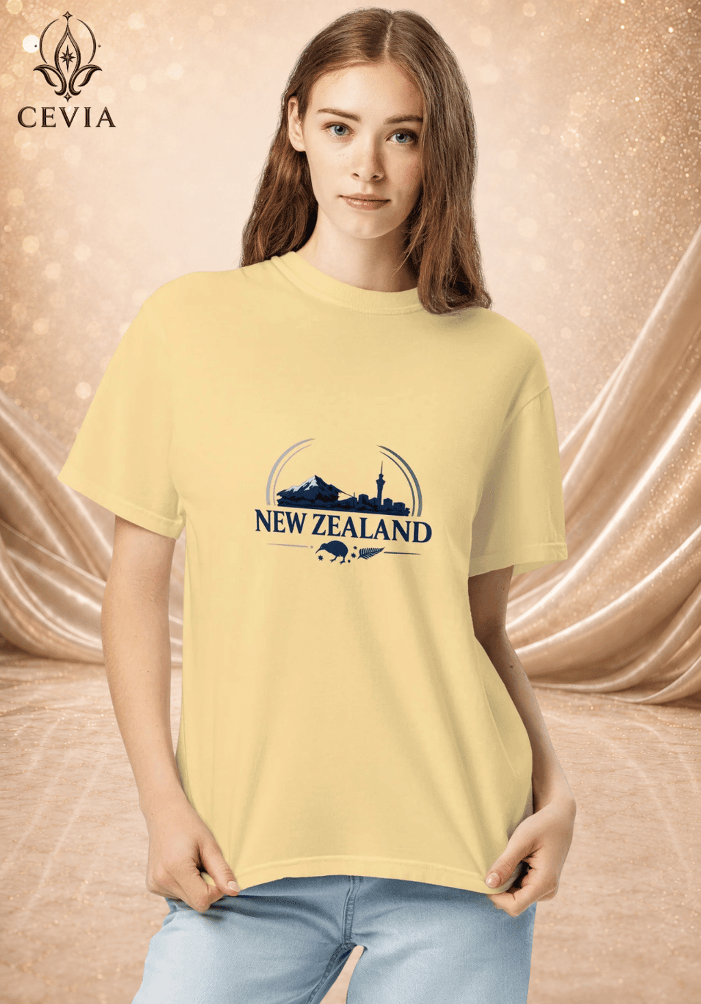 The New Zealand Supporter Graphic Tee - CEVIA