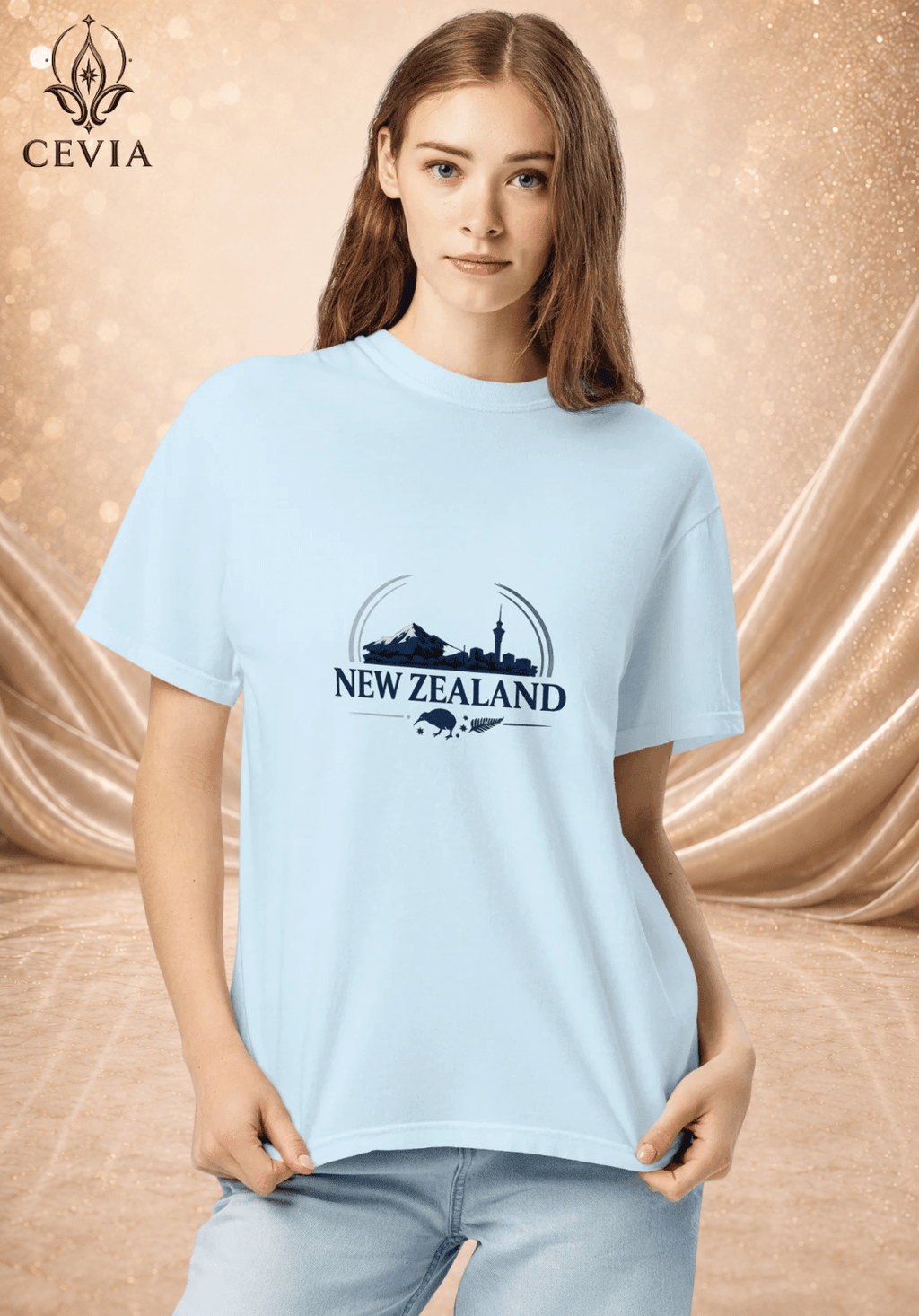 The New Zealand Supporter Graphic Tee - CEVIA