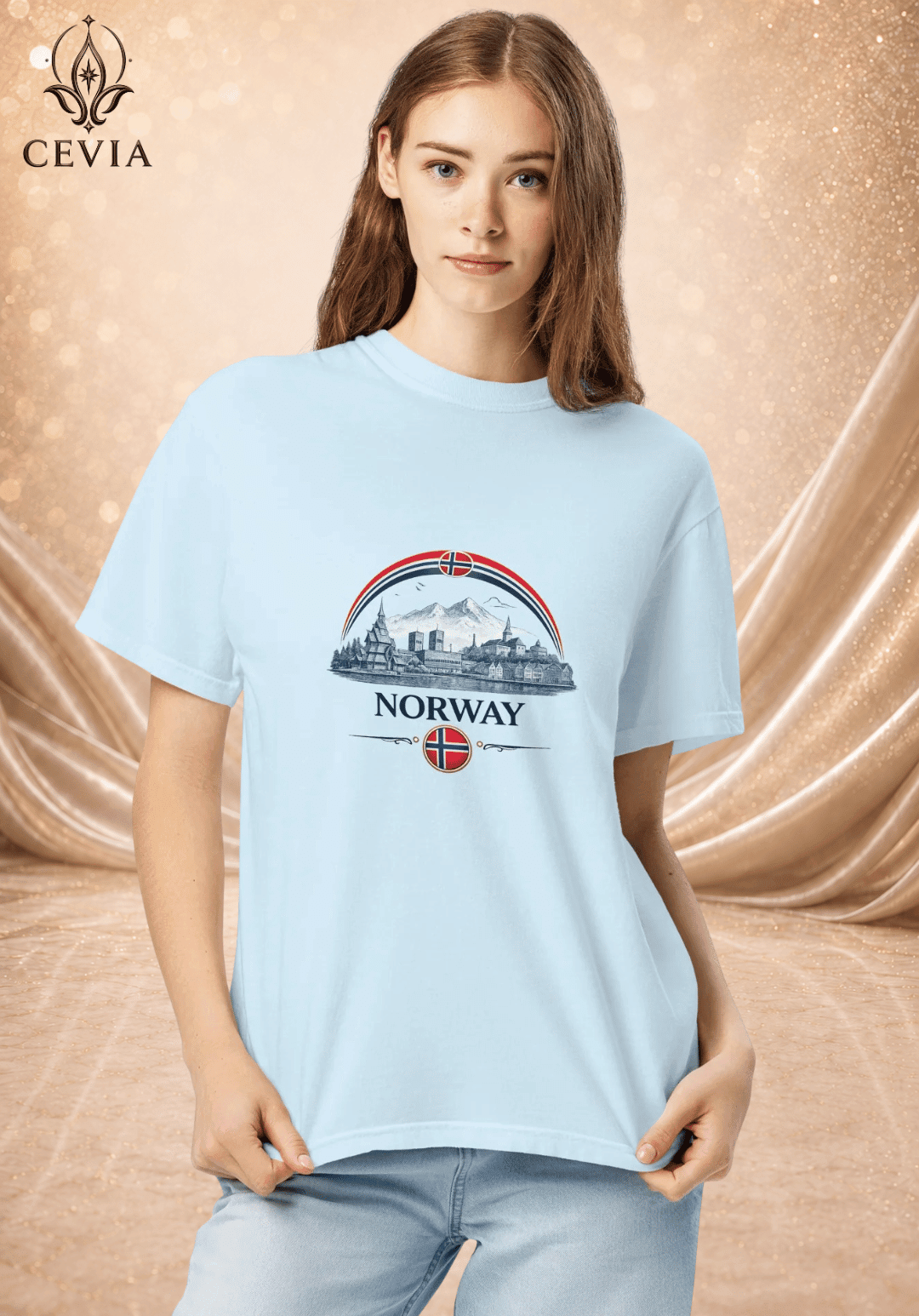 The Norway Supporter Graphic Tee - CEVIA