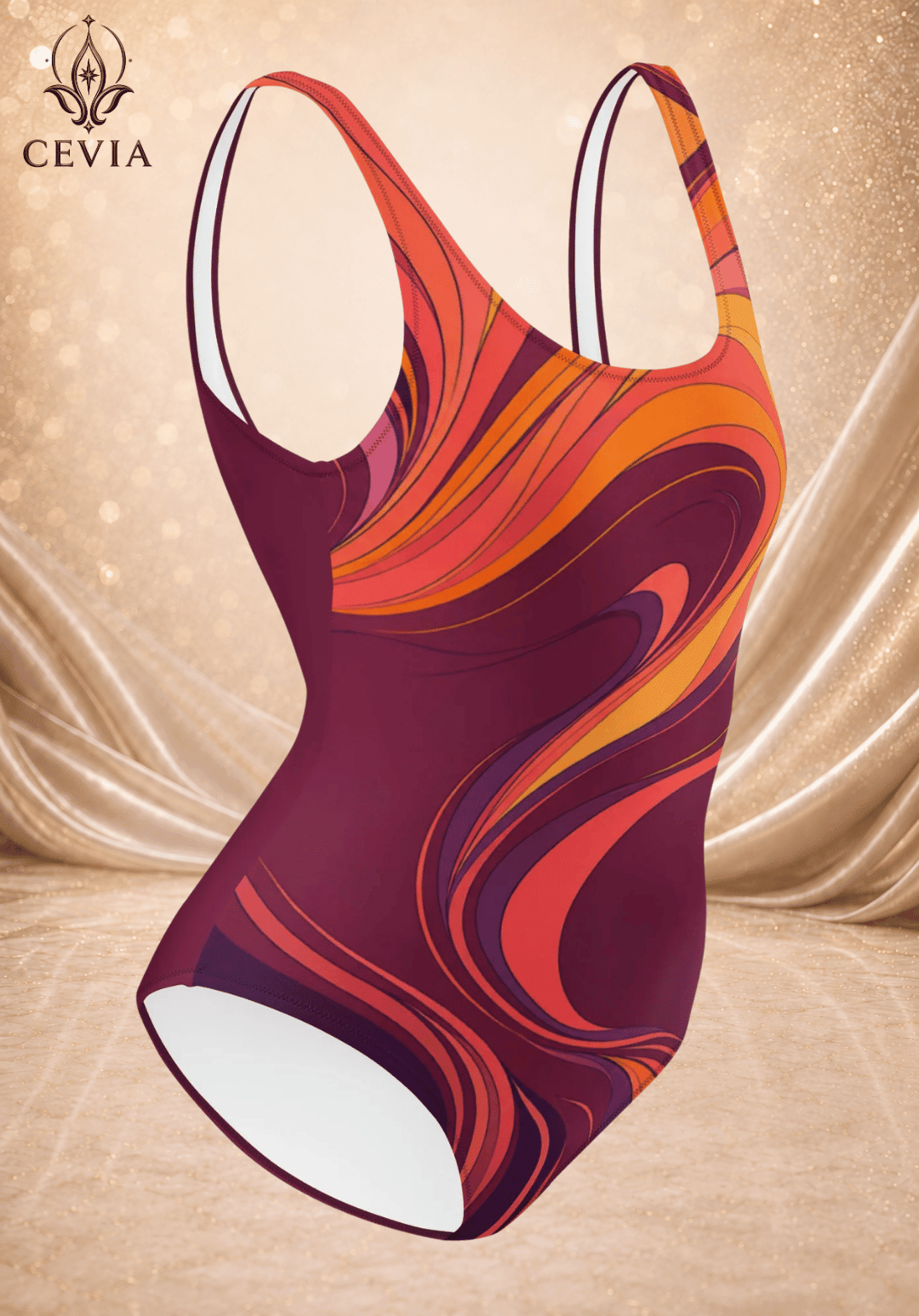 The Radiant Current One-Piece Swimsuit - CEVIA