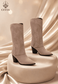 The Radiant Western Knee-High Boots - CEVIA