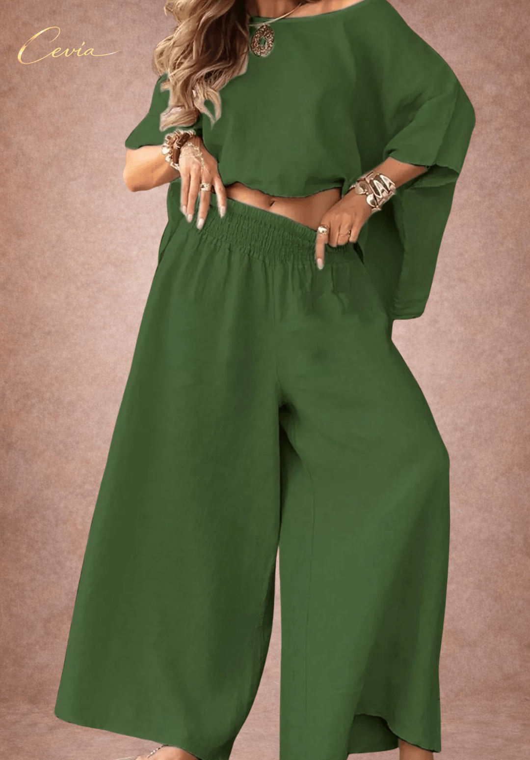 The Sahara Muse Two-Piece Set - CEVIA