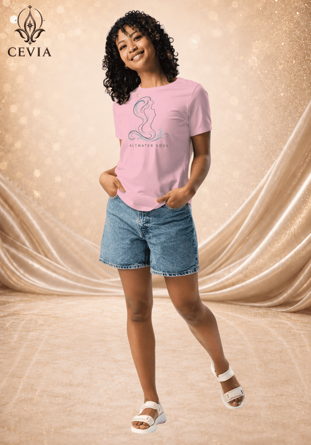 The Saltwater Soul Graphic Tee - CEVIA