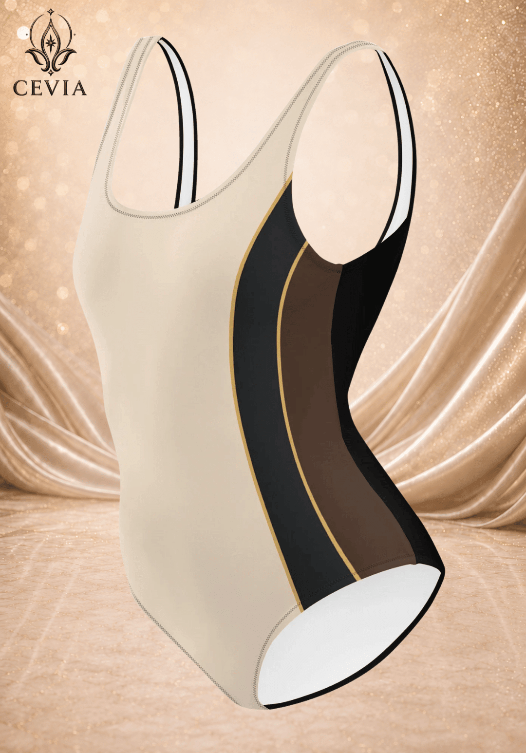 The Sculpted Contour One-Piece Swimsuit - CEVIA