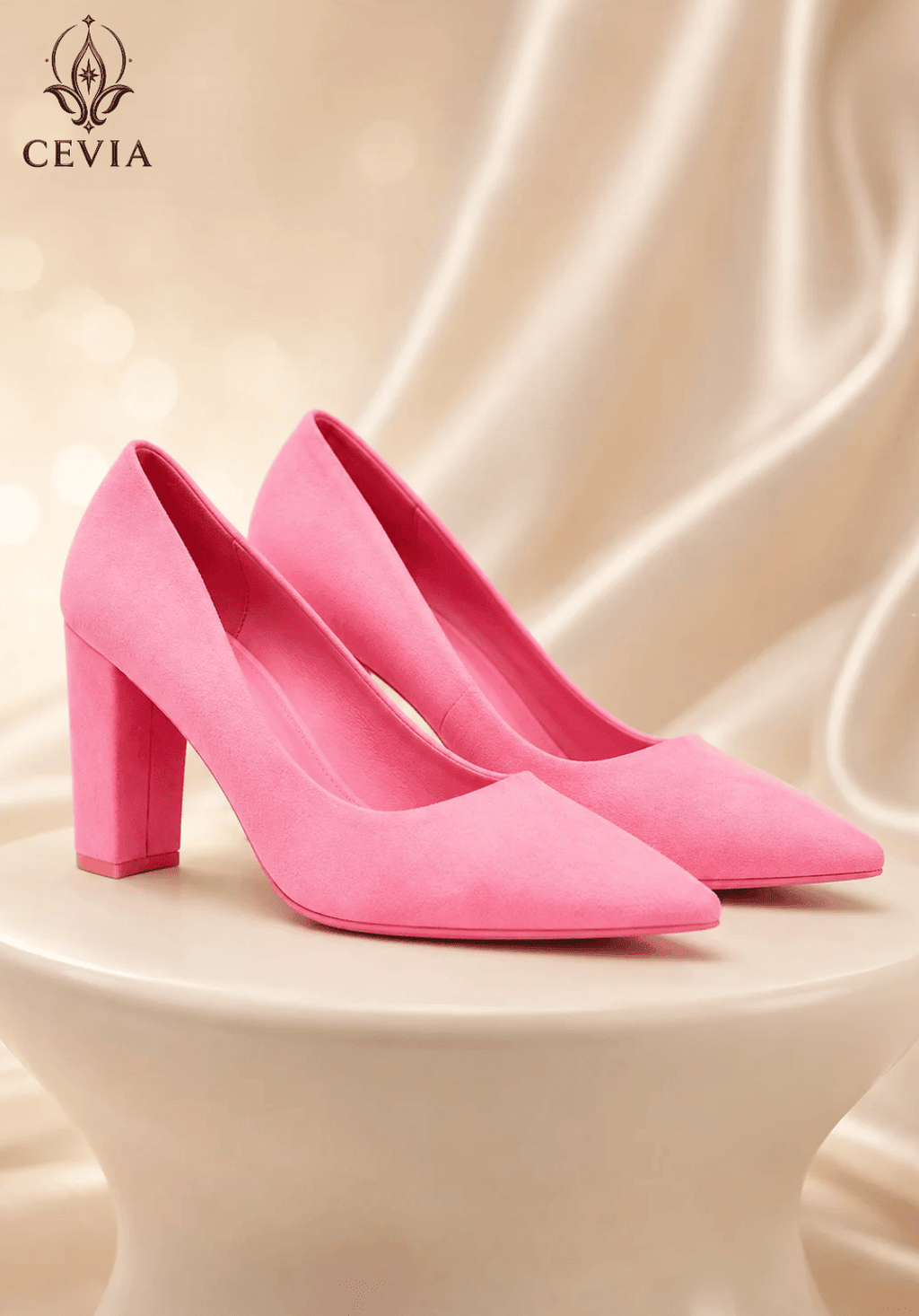 The Sculpted Pointed-Toe Pumps - CEVIA