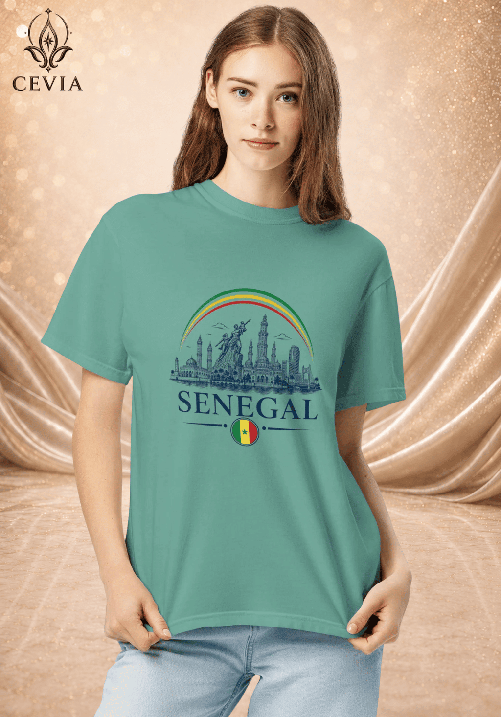 The Senegal Supporter Graphic Tee - CEVIA