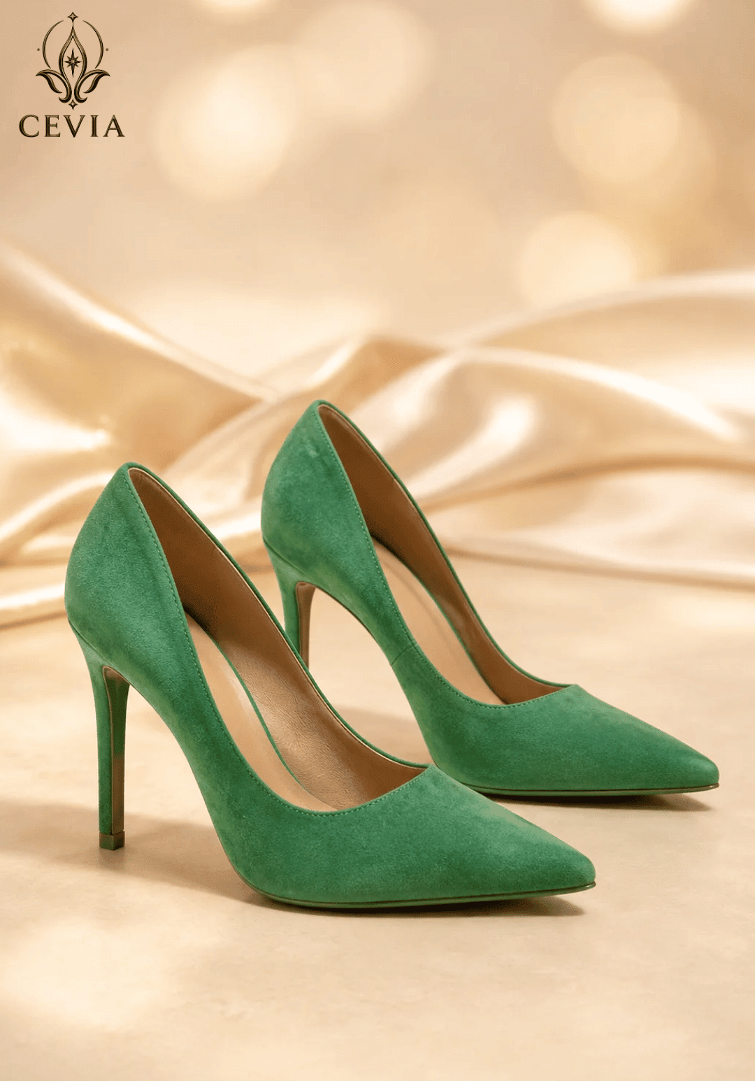 The Signature Pointed-Toe Stiletto Pumps - CEVIA
