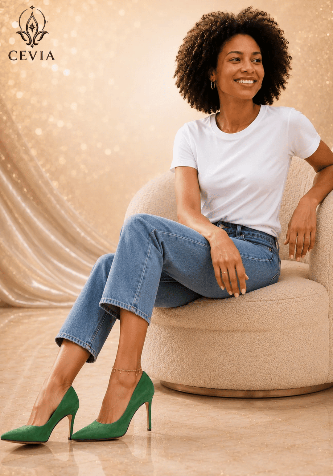 The Signature Pointed-Toe Stiletto Pumps - CEVIA
