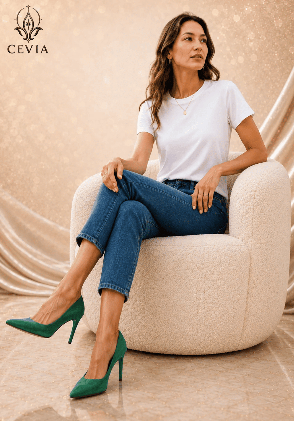 The Signature Pointed-Toe Stiletto Pumps - CEVIA