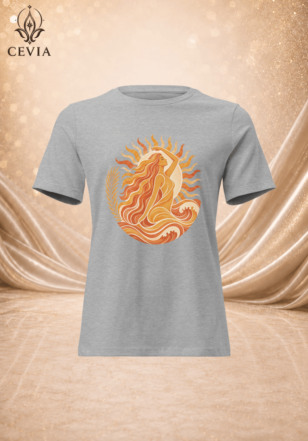 The Solar Muse Graphic Tee - CEVIA