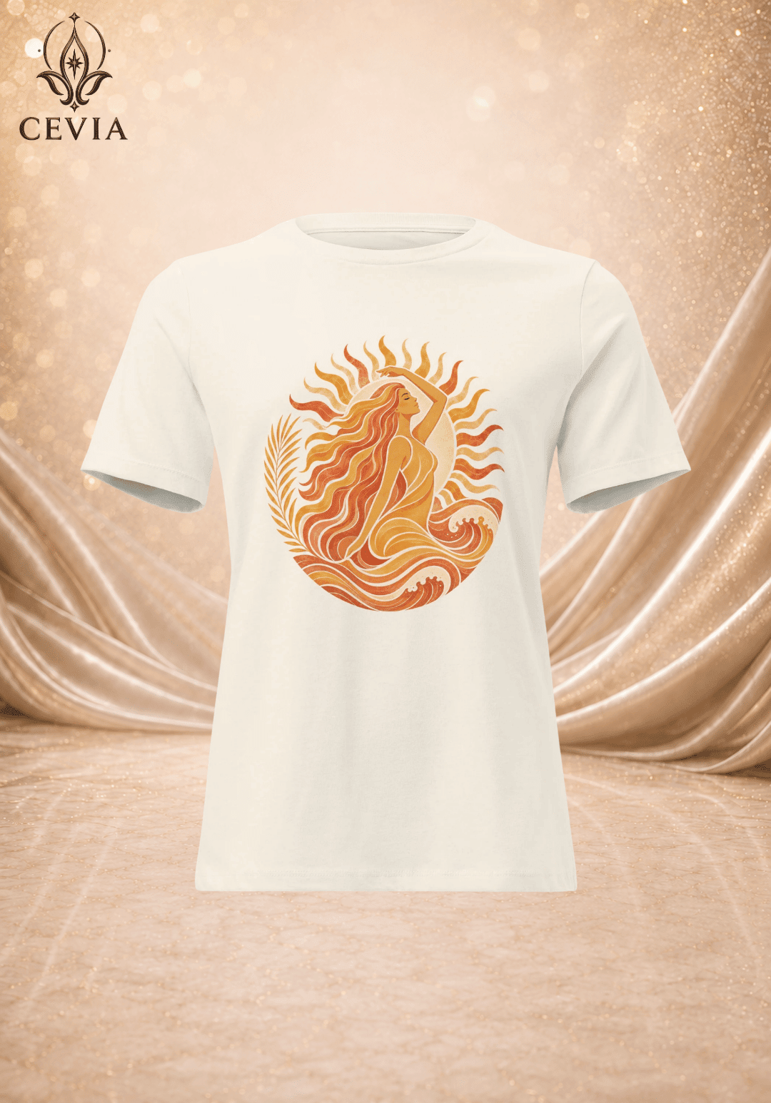 The Solar Muse Graphic Tee - CEVIA